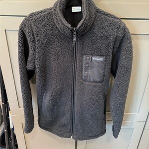 Columbia Dark Gray Fleece Jacket